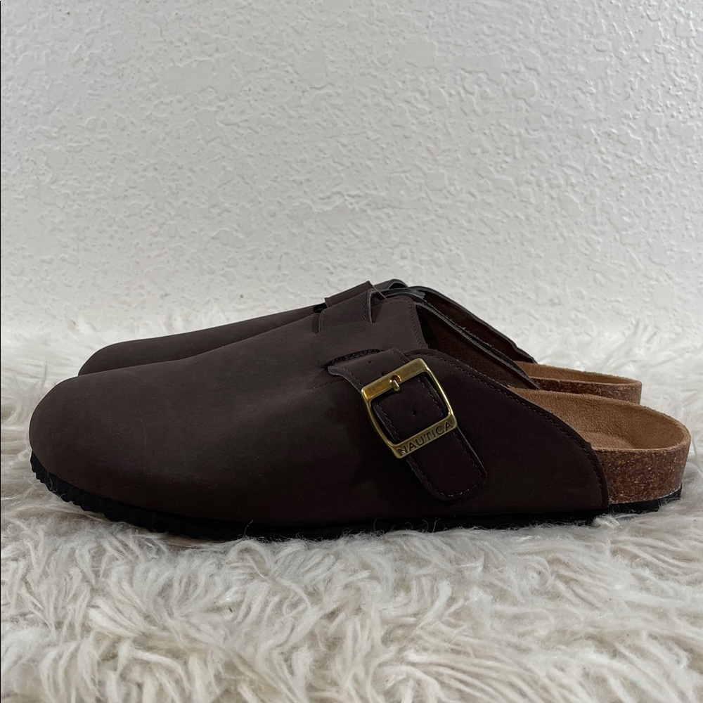 NAUTICA Slip On Loafers Shoes Dark Brown Size 11 NEW - Picture 7 of 13
